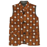 Boys Printed Waistcoat - Multi, Boys Waistcoats, Chase Value, Chase Value