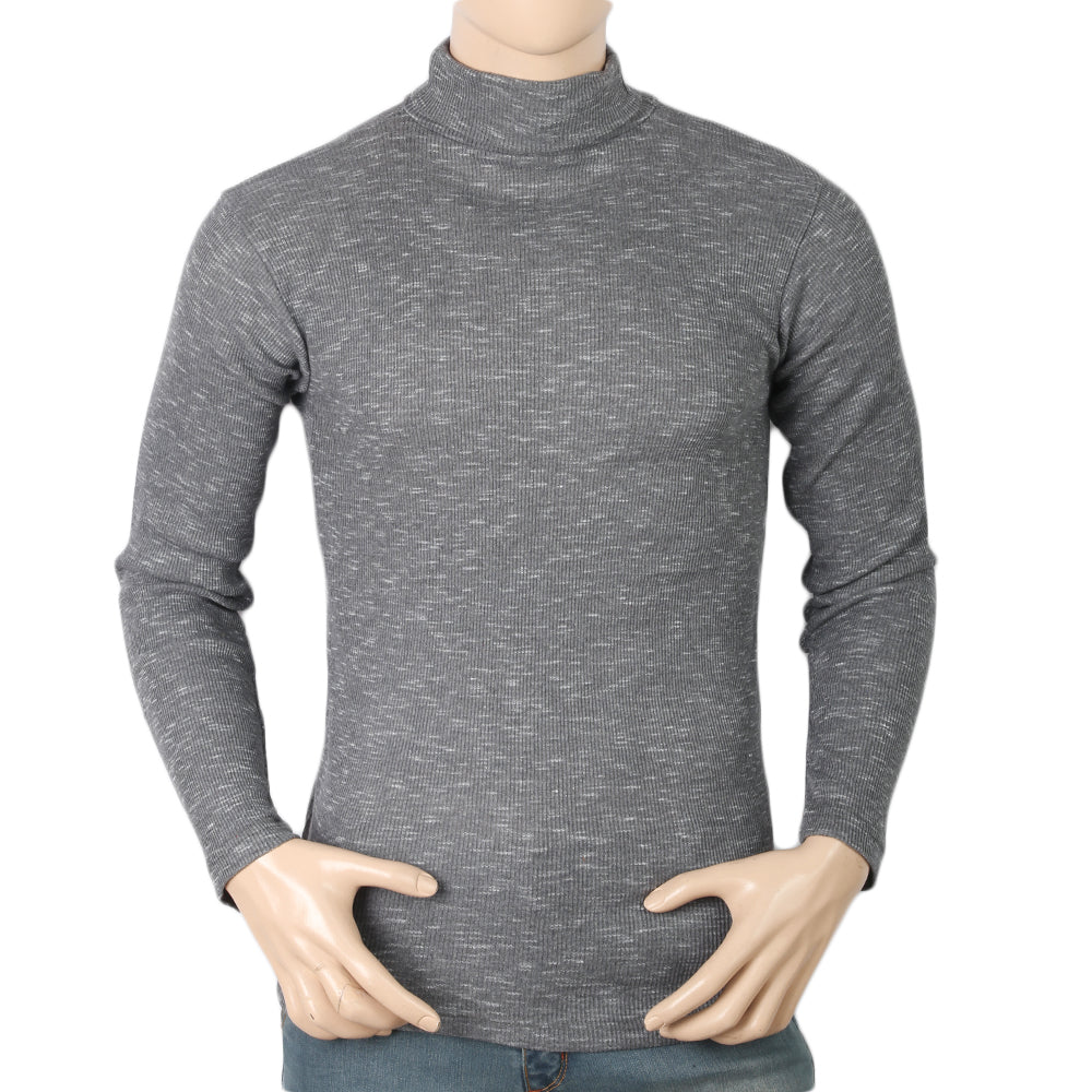 Men's Full Sleeves High Neck - Grey, Men, Sweater and Sweat Shirts, Chase Value, Chase Value