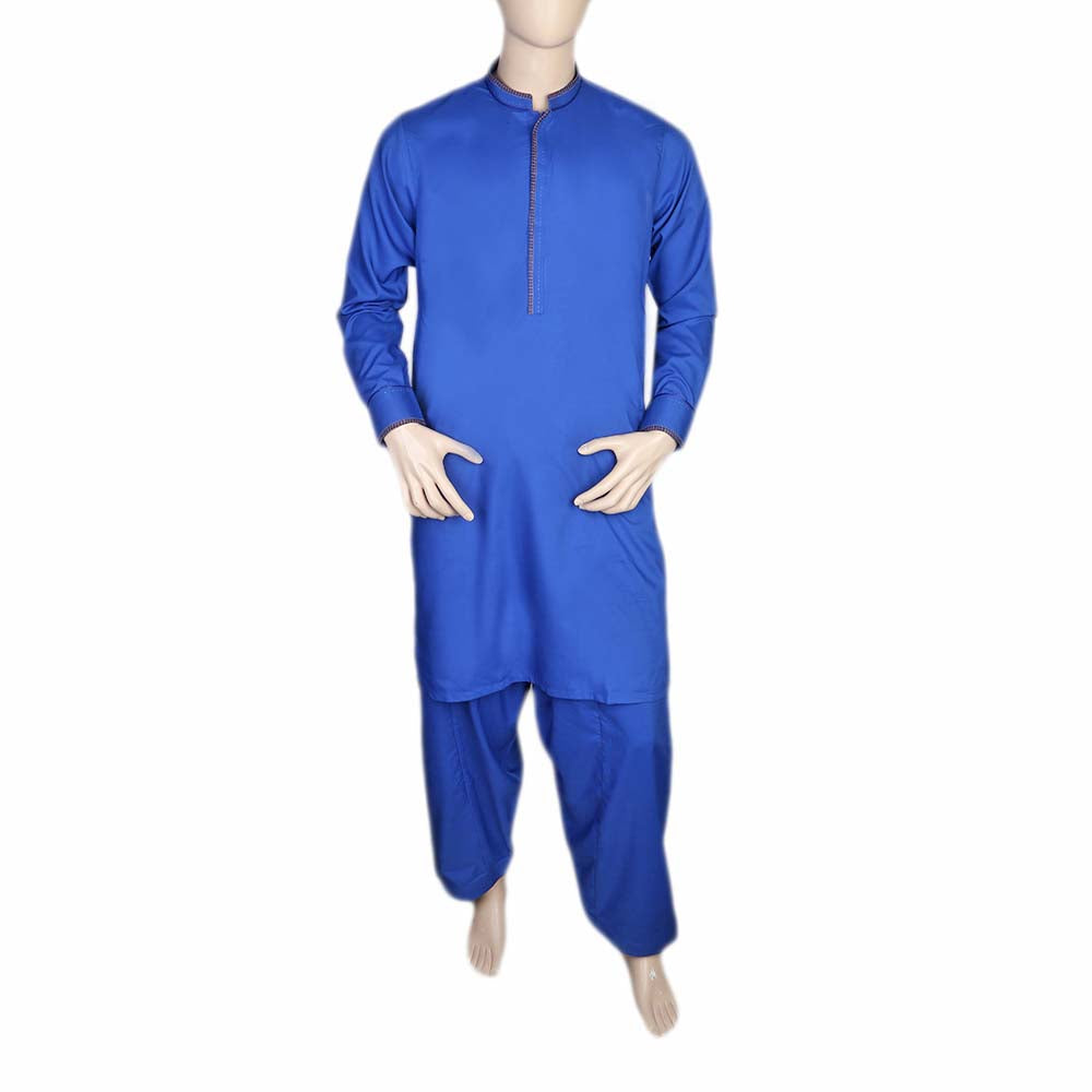 Fancy Shalwar Suit For Men - Royal Blue, Men, Shalwar Kameez, Chase Value, Chase Value