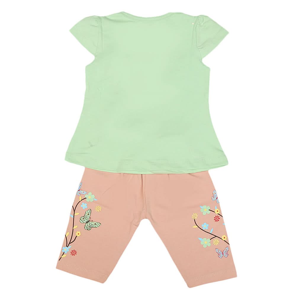 Girls Lycra Suit - Green, Kids, Girls Sets And Suits, Chase Value, Chase Value