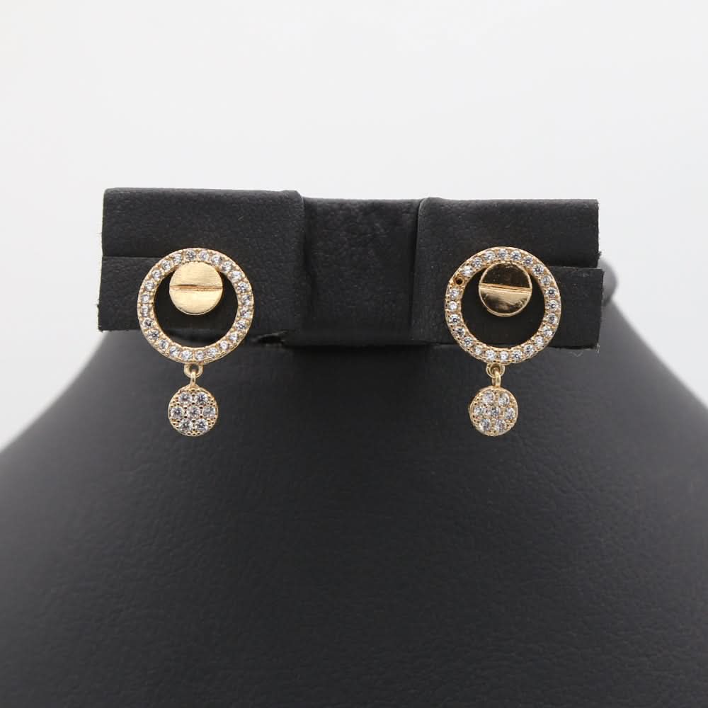 Women's Earring - Golden, Women, Earrings & Tops, Chase Value, Chase Value