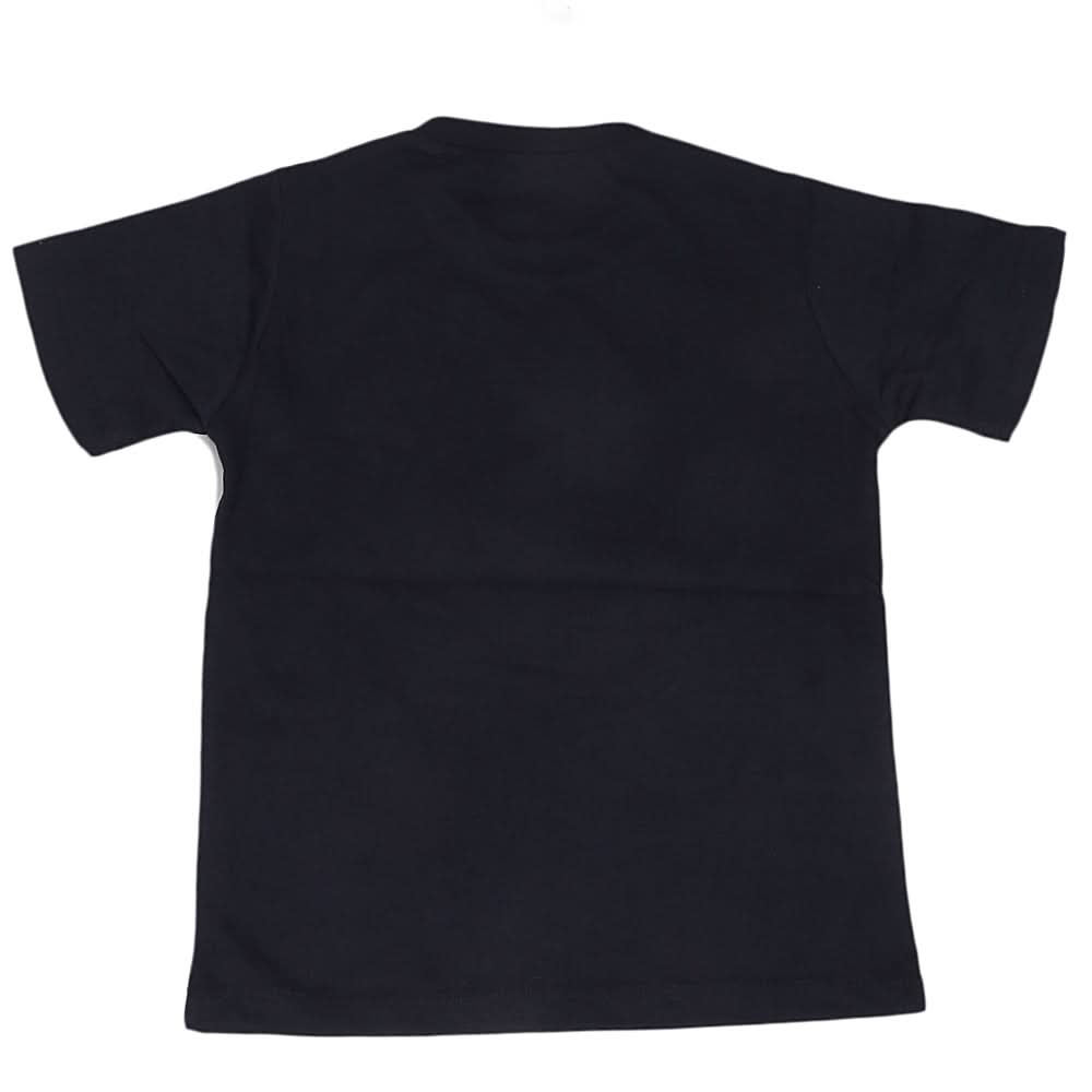 Boys Round Neck Half Sleeves T-Shirt - Black, Kids, Boys T-Shirts, Chase Value, Chase Value