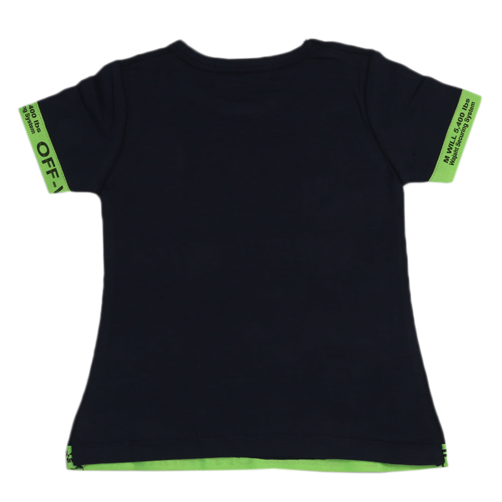 Girls T-Shirt - Navy Blue, Kids, Girls T-Shirt, Chase Value, Chase Value