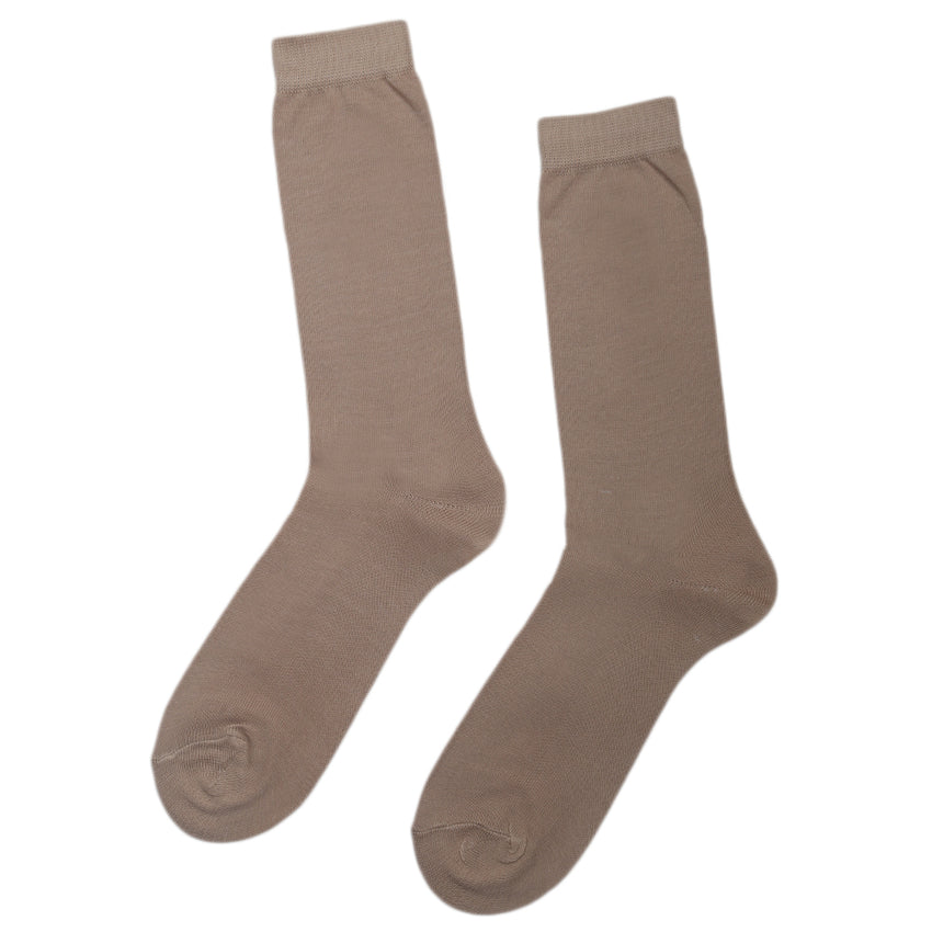 Women's Cotton Socks - Beige, Women, Socks Stocking And Gloves, Chase Value, Chase Value