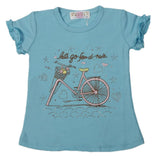 Girls T-Shirt - Light Blue, Kids, Girls T-Shirt, Chase Value, Chase Value