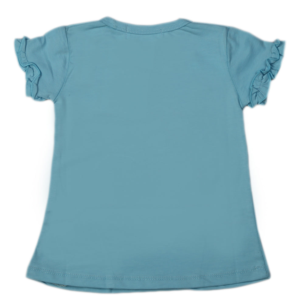 Girls T-Shirt - Light Blue, Kids, Girls T-Shirt, Chase Value, Chase Value