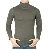Men's Full Sleeves High Neck - Green, Men, Sweater and Sweat Shirts, Chase Value, Chase Value