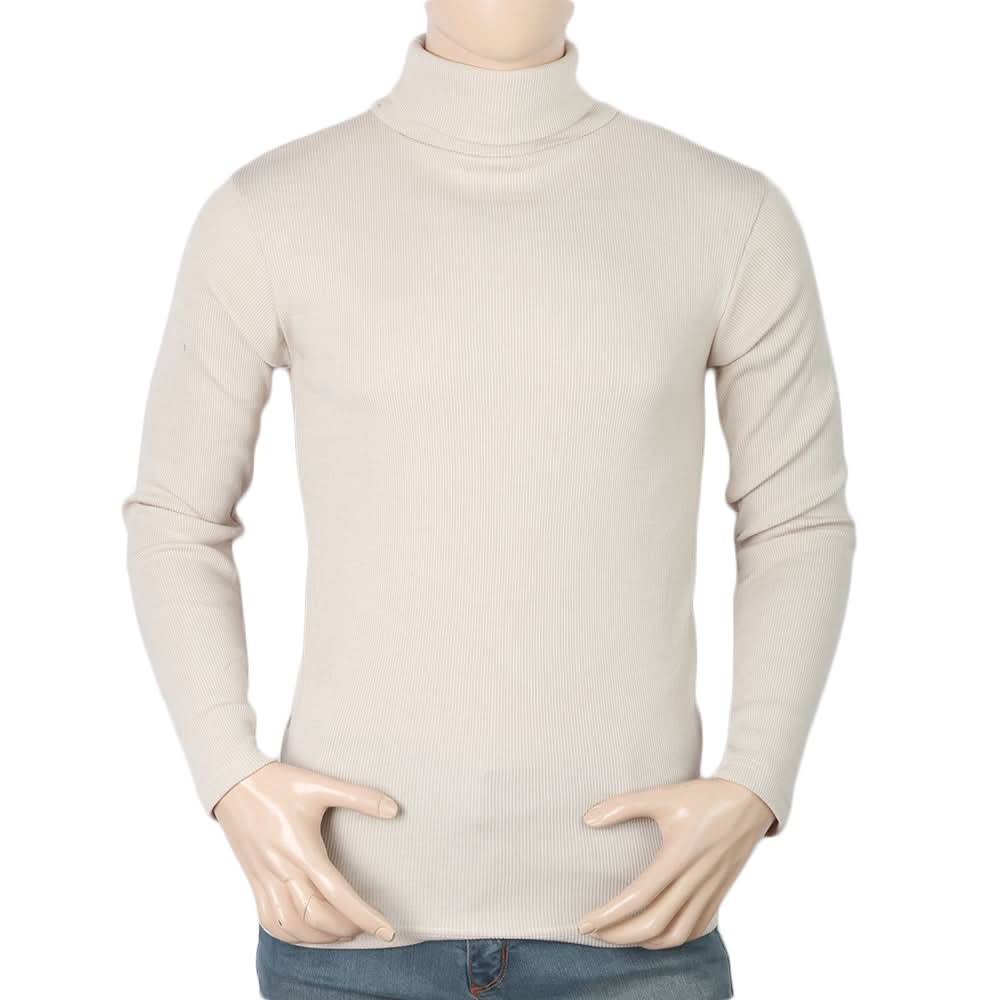 Men's Full Sleeves High Neck - Skin, Men, Sweater and Sweat Shirts, Chase Value, Chase Value