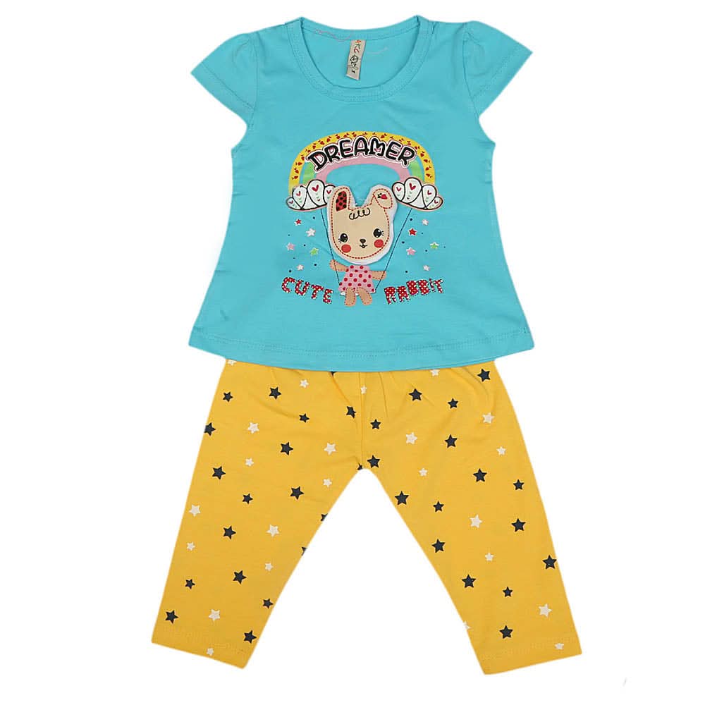 Girls Lycra Suit - Blue, Kids, Girls Sets And Suits, Chase Value, Chase Value