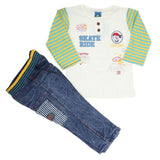 Newborn Boys Full Sleeve Suit (9028) - Cream, Kids, NB Boys Sets And Suits, Chase Value, Chase Value