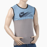 Men's Sleeveless T-Shirt - Blue, Men's T-Shirts & Polos, Chase Value, Chase Value