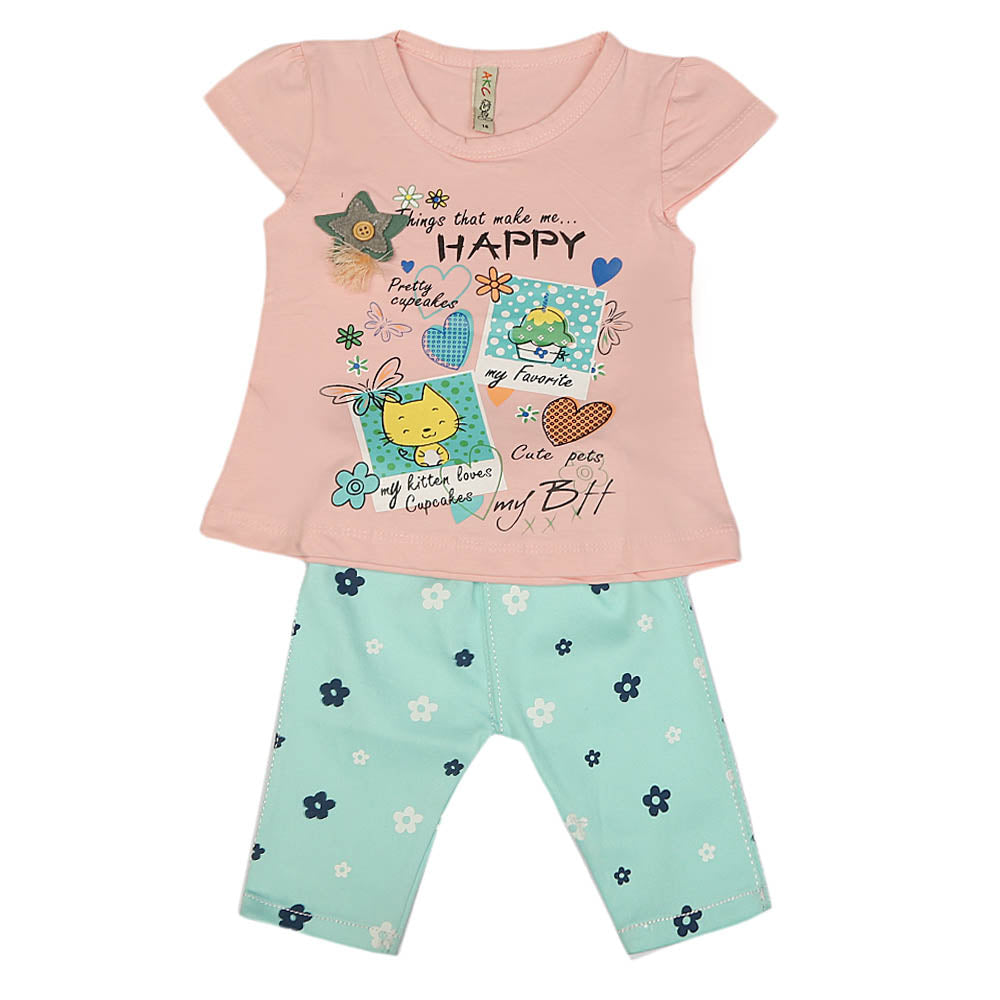 Girls Lycra Suit - Light Pink, Kids, Girls Sets And Suits, Chase Value, Chase Value