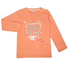 Eminent Boys Full Sleeves T-Shirt - Peach, Boys T-Shirts, Eminent, Chase Value