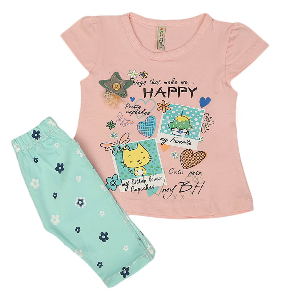 Girls Lycra Suit - Light Pink, Kids, Girls Sets And Suits, Chase Value, Chase Value