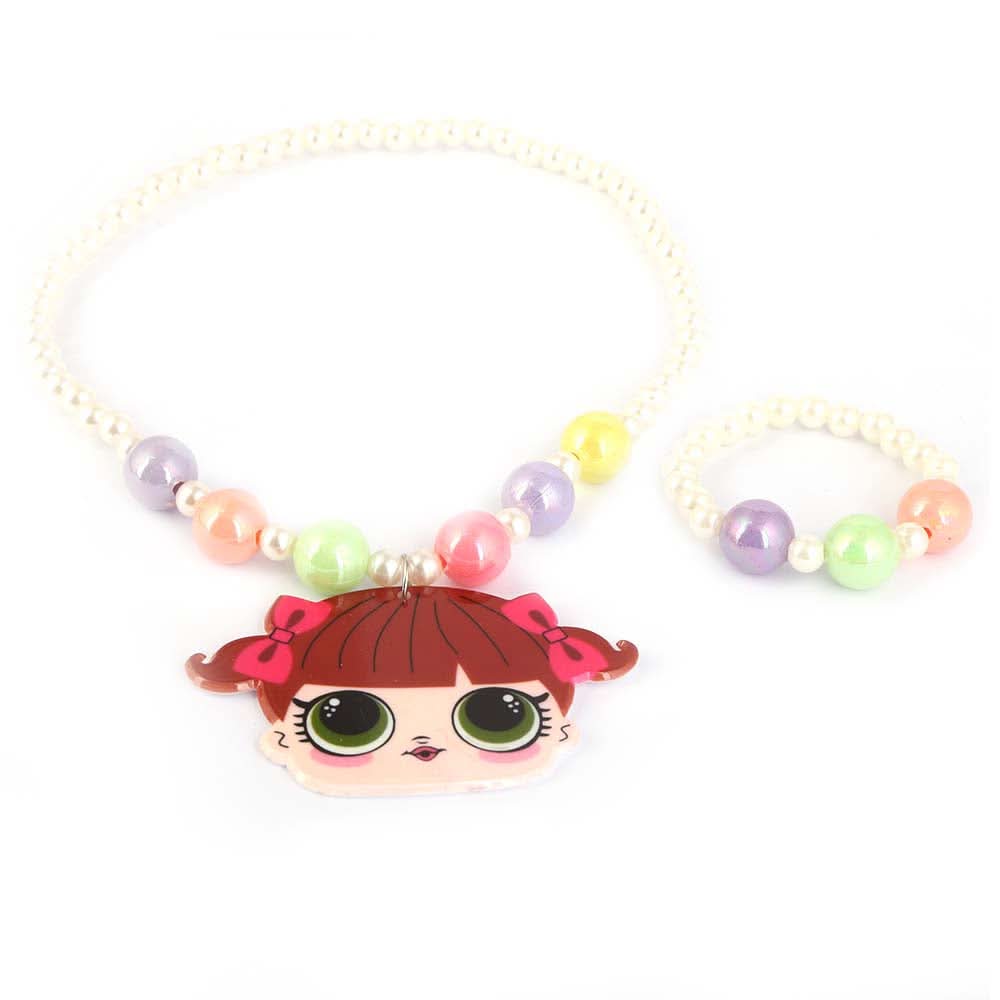 Girls Mala - White, Kids, Jewellery Sets, Chase Value, Chase Value