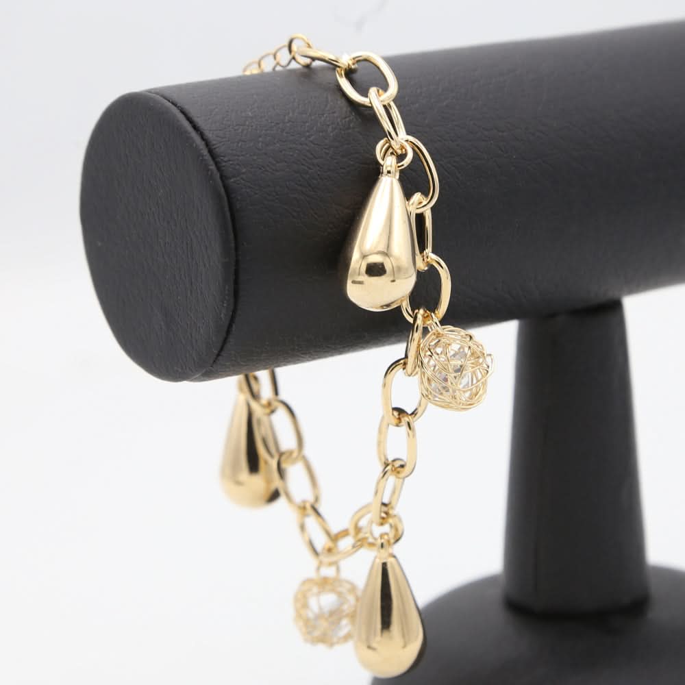 Women's Stone Bracelets - Golden, Women, Bangles & Bracelets, Chase Value, Chase Value