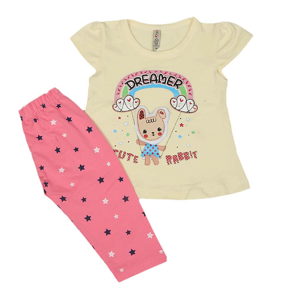Girls Lycra Suit - Fawn, Kids, Girls Sets And Suits, Chase Value, Chase Value