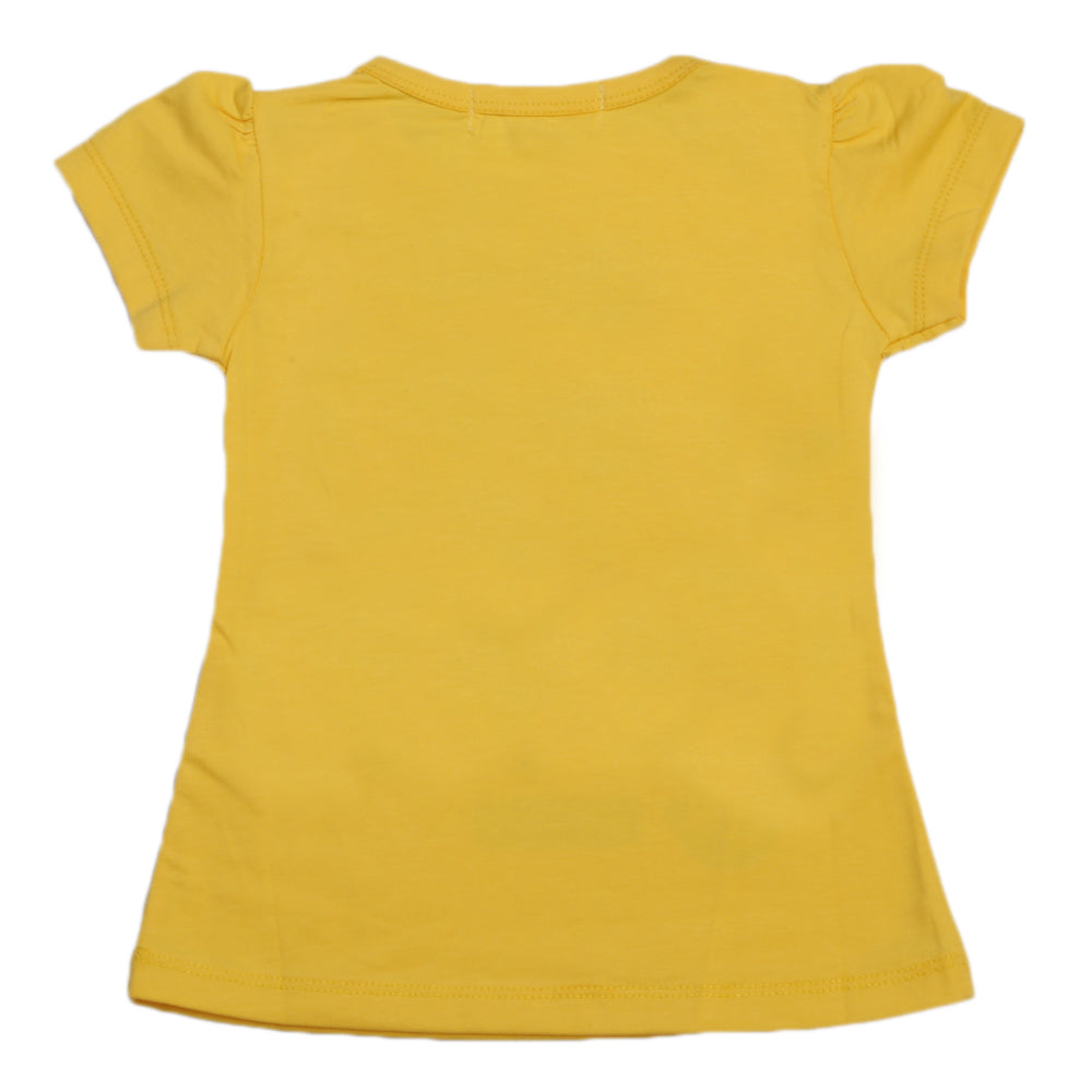 Girls T-Shirt - Yellow, Kids, Girls T-Shirt, Chase Value, Chase Value