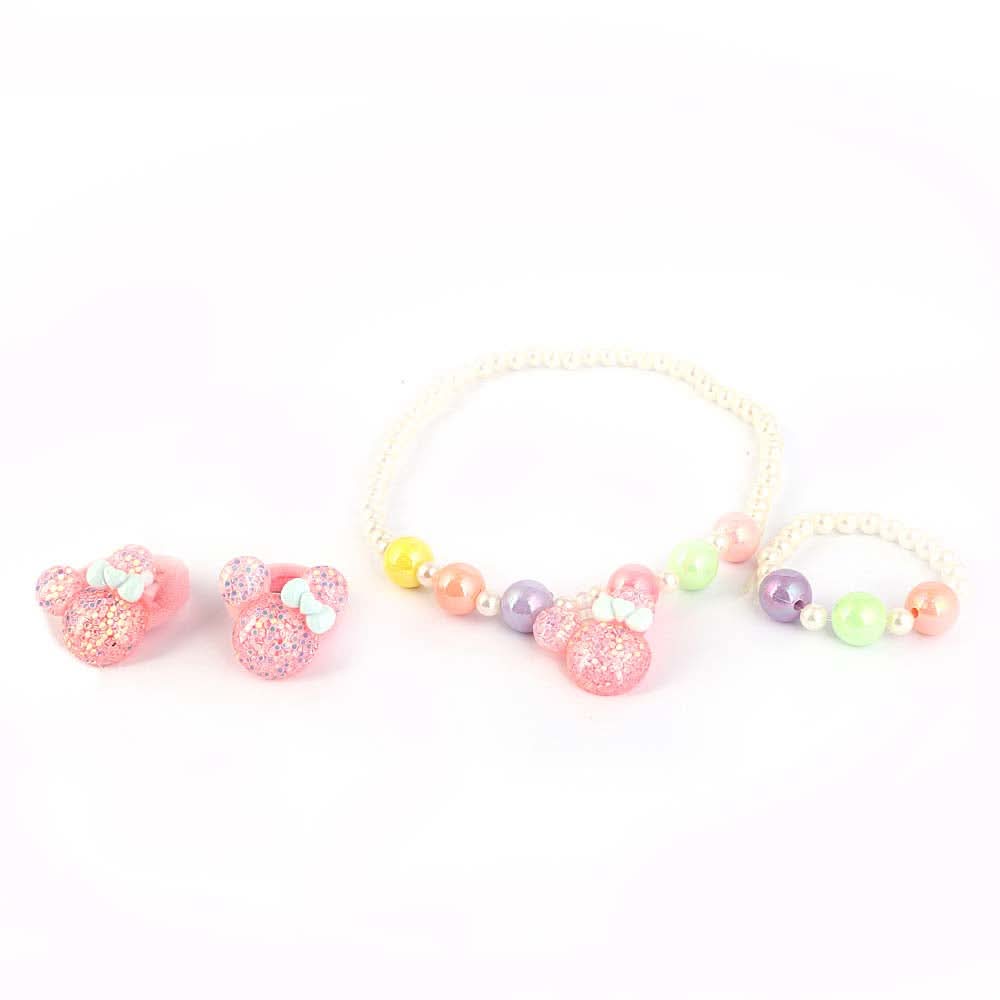 Girls Mala - White, Kids, Jewellery Sets, Chase Value, Chase Value