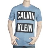 Men's Half Sleeves Round Neck T-Shirt - Blue, Men, T-Shirts And Polos, Chase Value, Chase Value