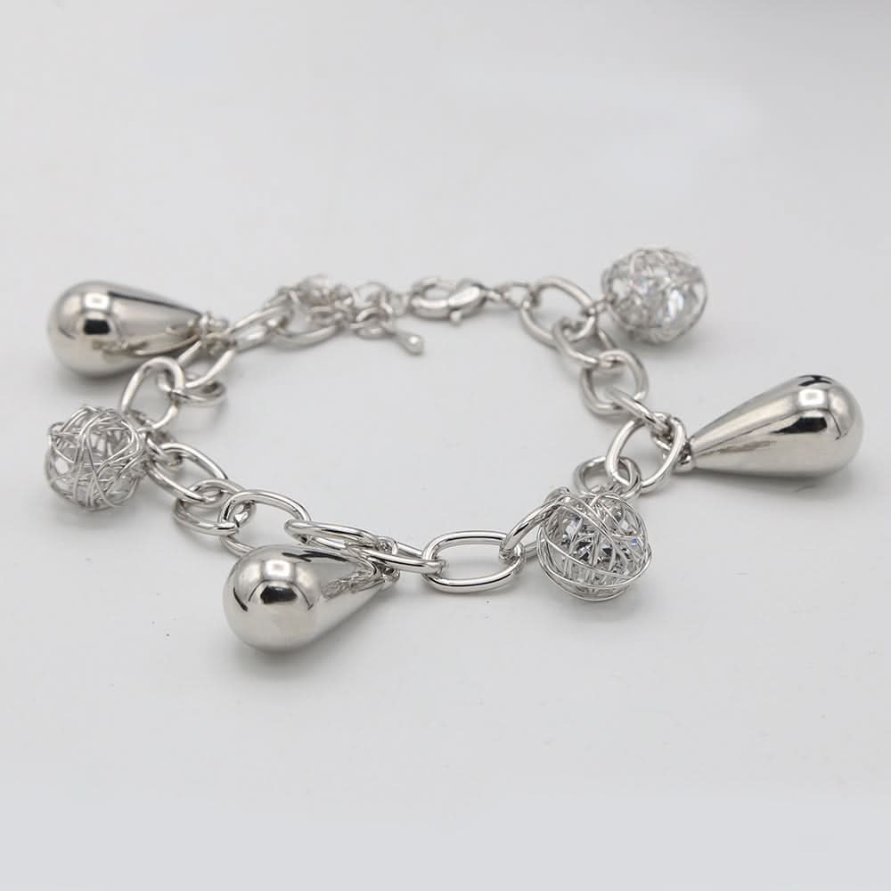 Women's Stone Bracelets - Silver, Women, Bangles & Bracelets, Chase Value, Chase Value
