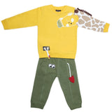 Boys Full Sleeves 2 Pcs Suit - Yellow, Kids, Boys Sets And Suits, Chase Value, Chase Value