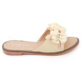 Girls Fancy Slippers 007 - Beige, Kids, Girls Slippers, Chase Value, Chase Value