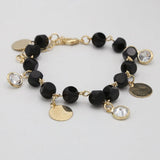 Women's Stone Bracelets - Black, Women, Bangles & Bracelets, Chase Value, Chase Value