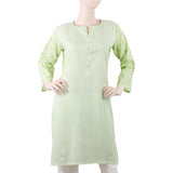 Women's Chicken Kurti - L - Light Green, Women, Ready Kurtis, Chase Value, Chase Value
