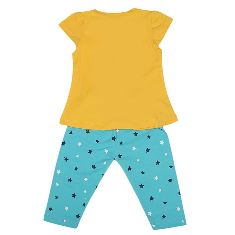 Girls Lycra Suit - Yellow, Kids, Girls Sets And Suits, Chase Value, Chase Value