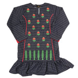 Girls Embroidered Kurti - Blue, Kids, Girls Kurti, Chase Value, Chase Value