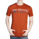 Men's Half Sleeves Round Neck T-Shirt - Rust, Men, T-Shirts And Polos, Chase Value, Chase Value