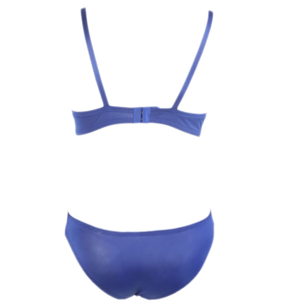 Women's Foam Bra & Panty Set - Royal Blue, Women, Bra And Panty Sets, Chase Value, Chase Value