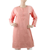 Women's Chicken Kurti - H - Peach, Women, Ready Kurtis, Chase Value, Chase Value