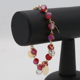 Women's Stone Bracelets - Red, Women, Bangles & Bracelets, Chase Value, Chase Value
