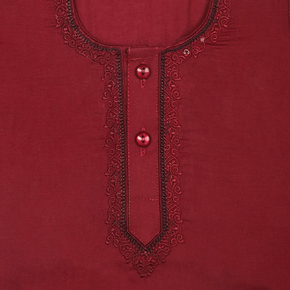 Newborn Boys Shalwar Suit - Maroon, Kids, Newborn Boys Shalwar Suits, Chase Value, Chase Value