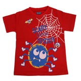 Boys Round Neck Half Sleeves T-Shirt - Maroon, Kids, Boys T-Shirts, Chase Value, Chase Value
