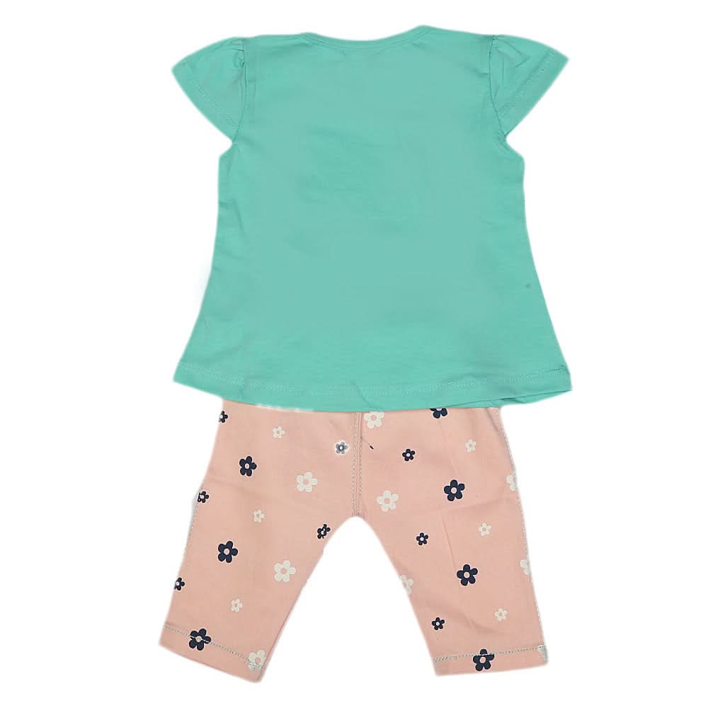 Girls Lycra Suit - Cyan, Kids, Girls Sets And Suits, Chase Value, Chase Value