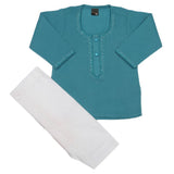 Newborn Boys Shalwar Suit - Sea Green, Kids, Newborn Boys Shalwar Suits, Chase Value, Chase Value
