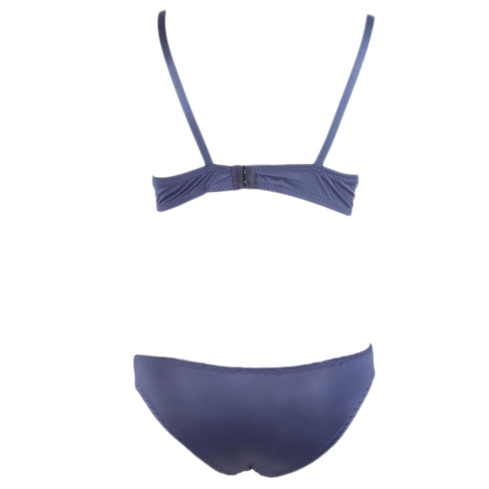 Women's Foam Bra & Panty Set - Navy Blue, Women, Bra And Panty Sets, Chase Value, Chase Value