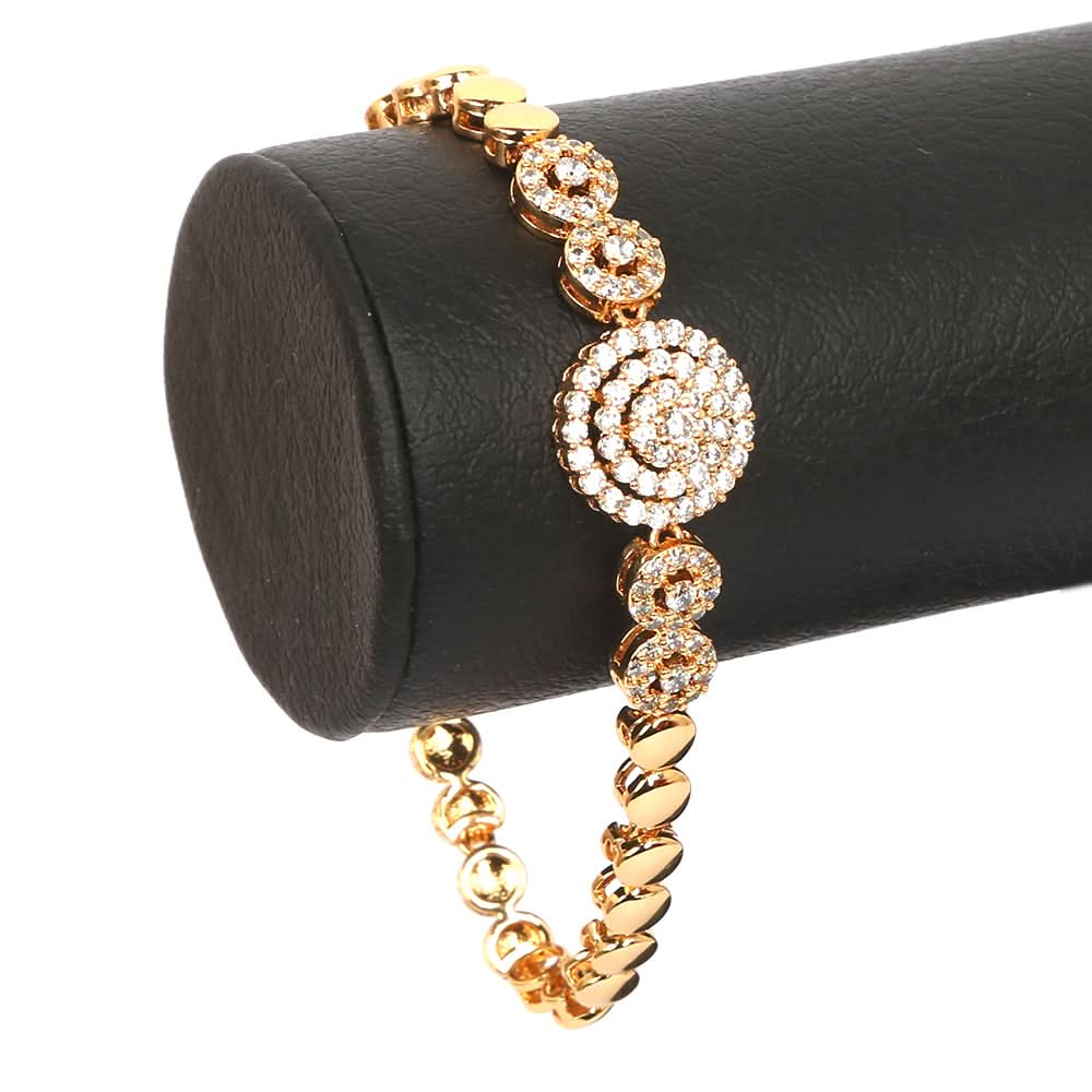 Women's Zarcon Bracelet - Golden, Women, Bangles & Bracelets, Chase Value, Chase Value