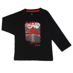 Eminent Boys Full Sleeves T-Shirt - Black, Boys T-Shirts, Eminent, Chase Value