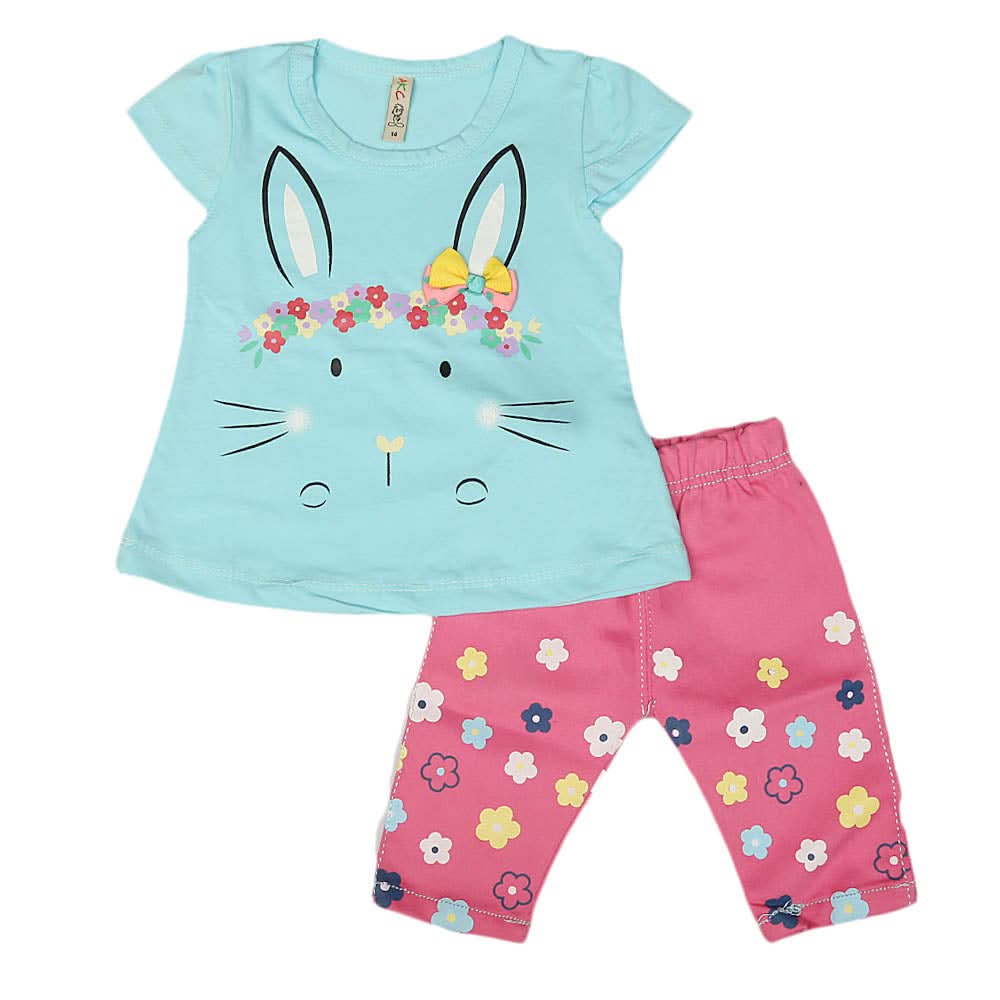 Girls Lycra Suit - Blue, Kids, Girls Sets And Suits, Chase Value, Chase Value