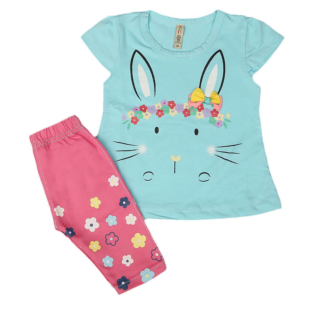 Girls Lycra Suit - Blue, Kids, Girls Sets And Suits, Chase Value, Chase Value