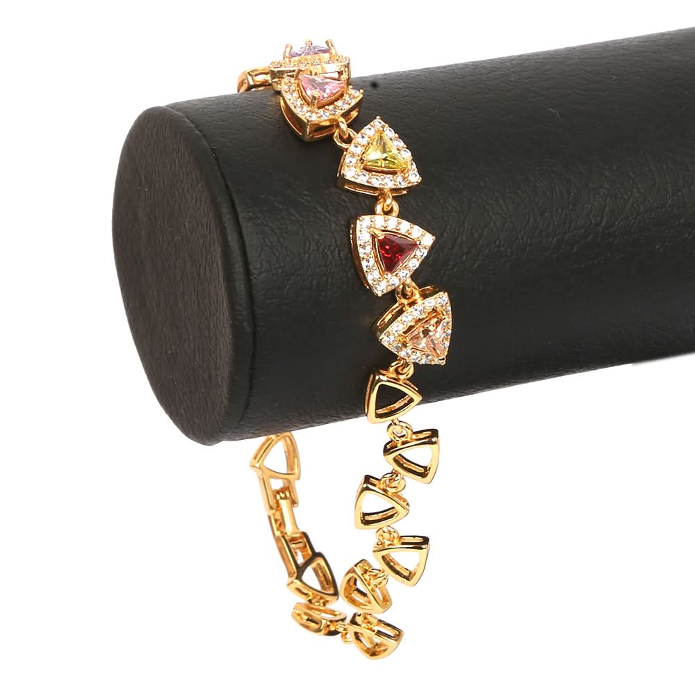 Women's Zarcon Bracelet - Golden, Women, Bangles & Bracelets, Chase Value, Chase Value