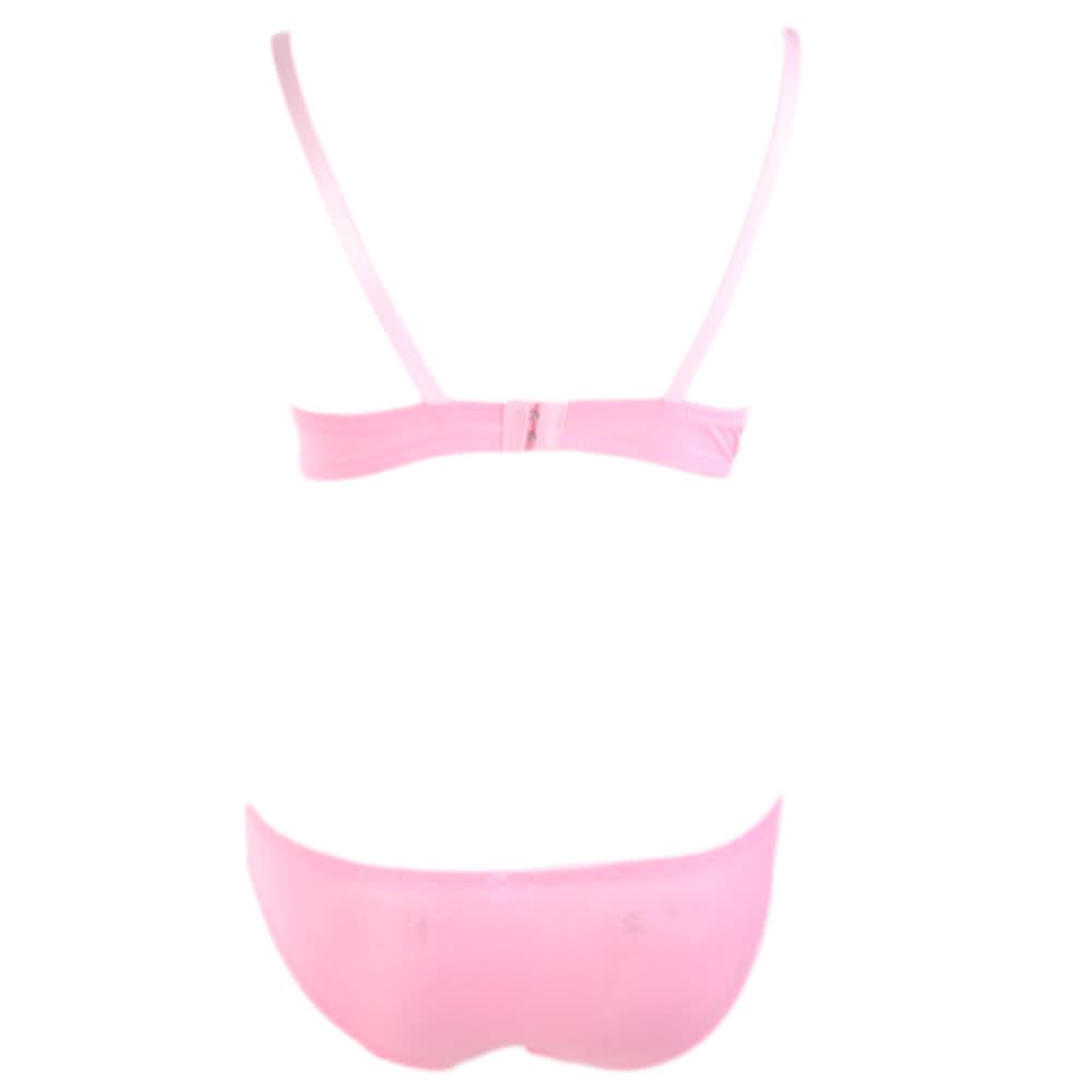 Women's Foam Bra & Panty Set - Pink, Women, Bra And Panty Sets, Chase Value, Chase Value