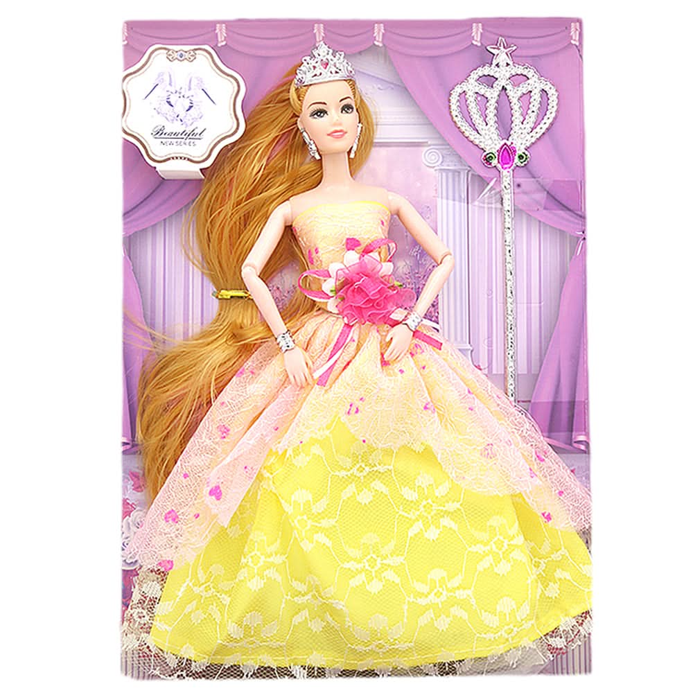 Princess Doll  - Yellow, Kids, Dolls and House, Chase Value, Chase Value