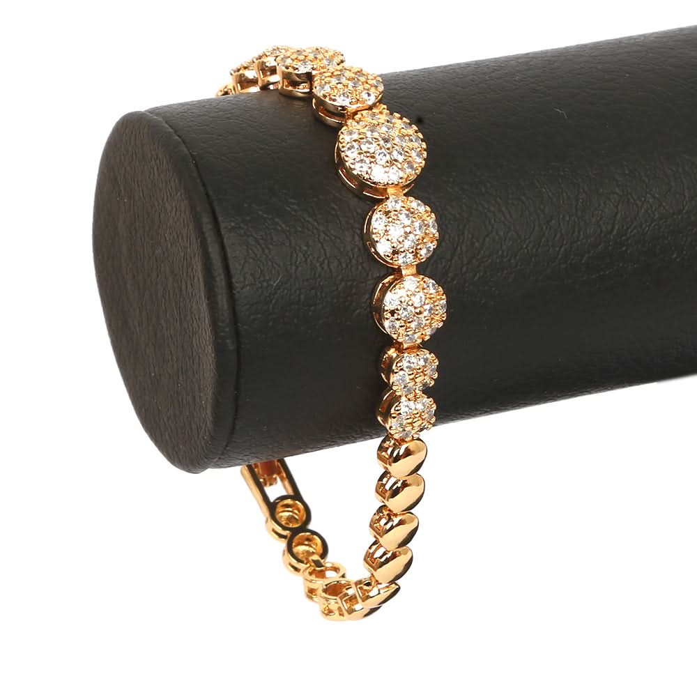 Women's Zarcon Bracelet - Golden, Women, Bangles & Bracelets, Chase Value, Chase Value