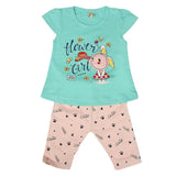 Girls Lycra Suit - Sea Green, Kids, Girls Sets And Suits, Chase Value, Chase Value