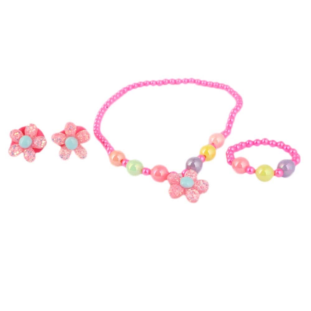 Girls Mala - Dark Pink, Kids, Jewellery Sets, Chase Value, Chase Value